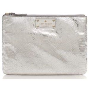 Kate Spade Foiled Again Clutch/Cosmetic Bag NWT!